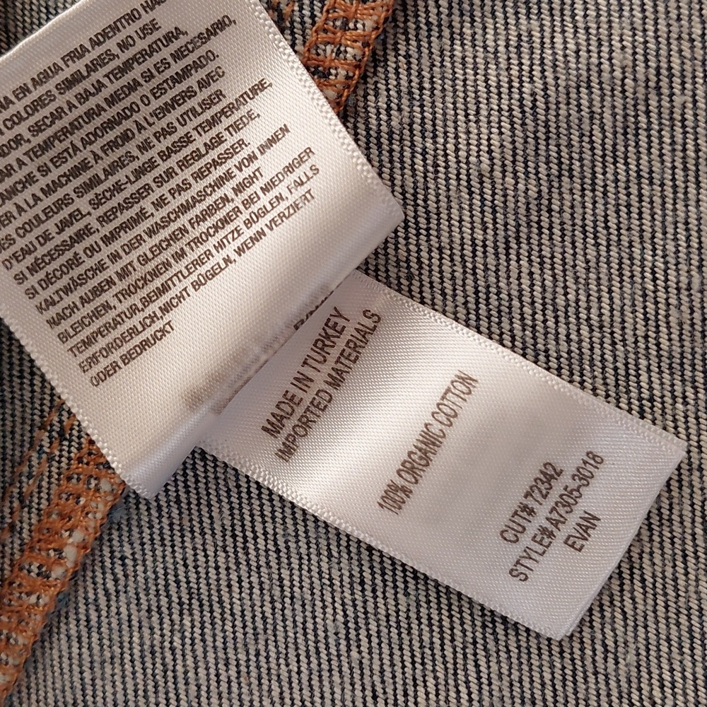 Agolde Evan Denim Shirt / Vest - Picture 11 of 15